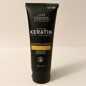 Luxe Organix Premium Keratin Manuka Honey 3 Minute Hair Repair Conditioner NOS